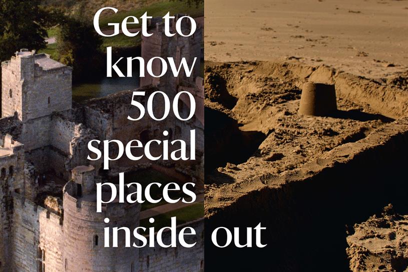The National Trust promotes 'special places'
