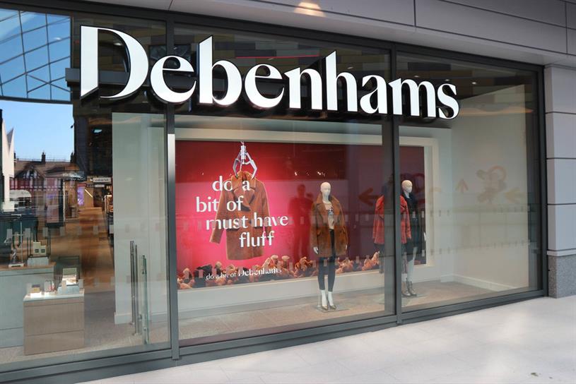 Debenhams partners Givenchy and Bare 