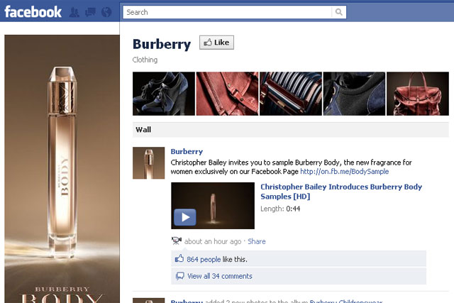 Burberry: offers free samples of Body fragrance