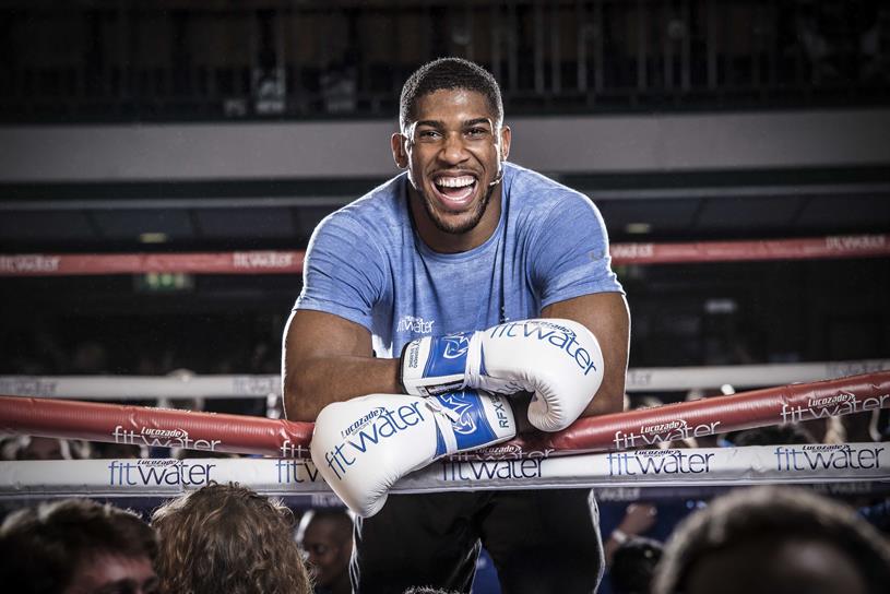Anthony Joshua: the boxer hosted the biggest ever boxercise class with Fit Water