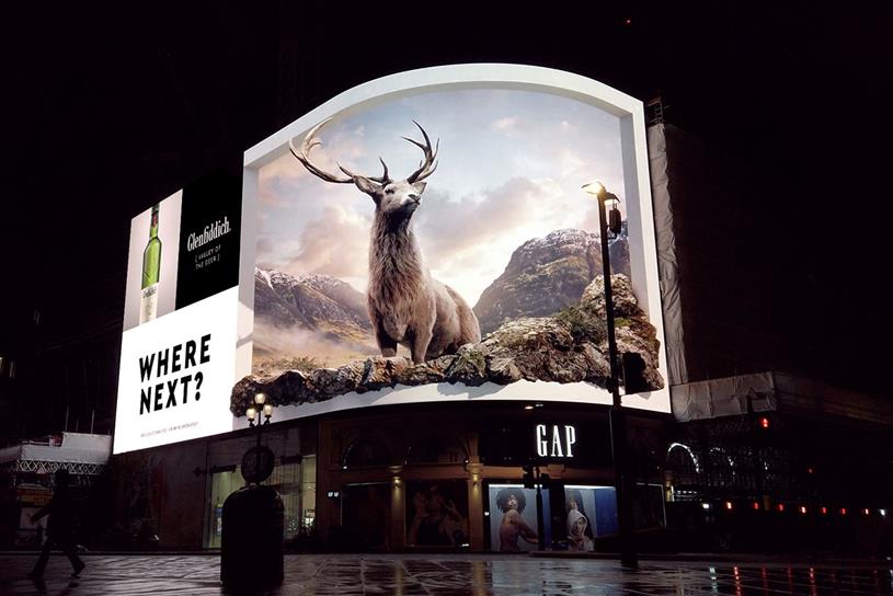 Glenfiddich: the campaign continues its 'Where Next?' brand positioning