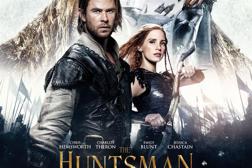 Universal is using the feature to promote The Huntsman: Winter’s War