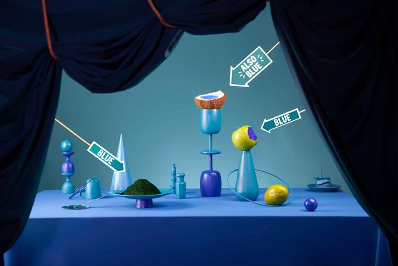 Innocent partners Bompas & Parr for blue-themed cafe