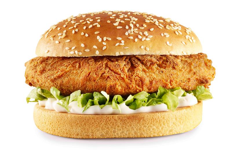 KFC lures flexitarians and curious vegans with Imposter burger