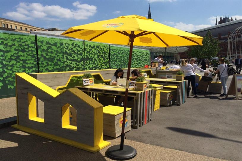 Symposium Goed lening In pictures: ID devises 'parklets' alongside Lipton Ice Tea's Daybreaker  series