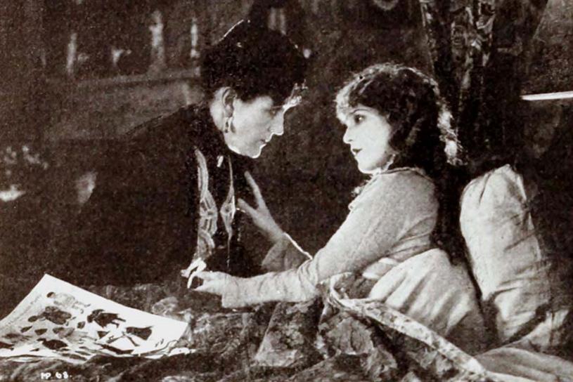 Sunny disposition: Mary Pickford (right) as title character in Pollyanna (1920)