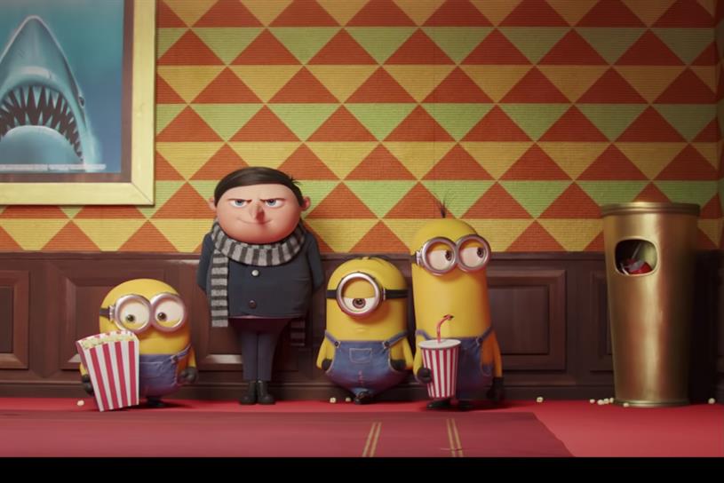 Why are people watching Minions in suits? The Rise of Gru meme