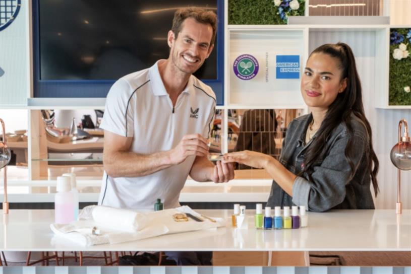 Andy Murray and Michelle Humphrey