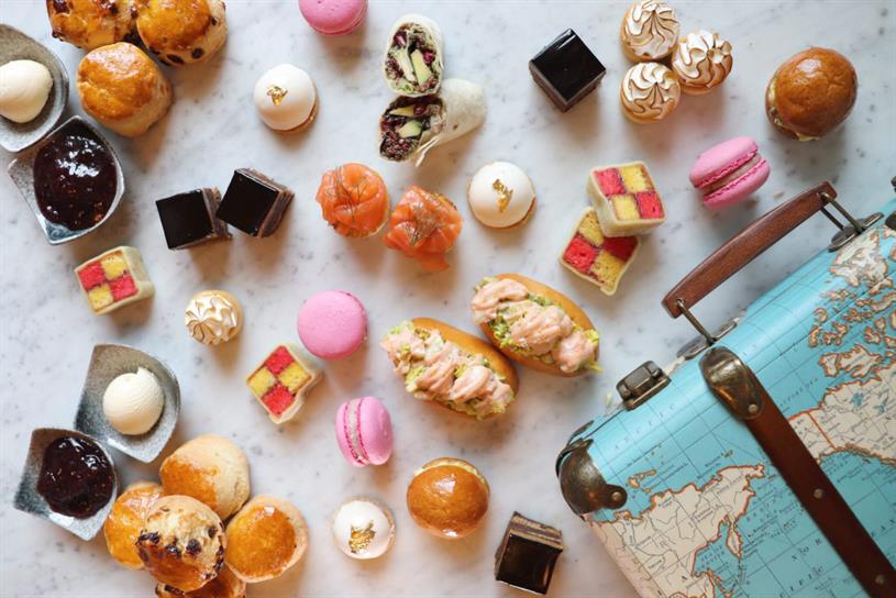 St Pancras Brasserie: afternoon tea menu is inspired by European cities 