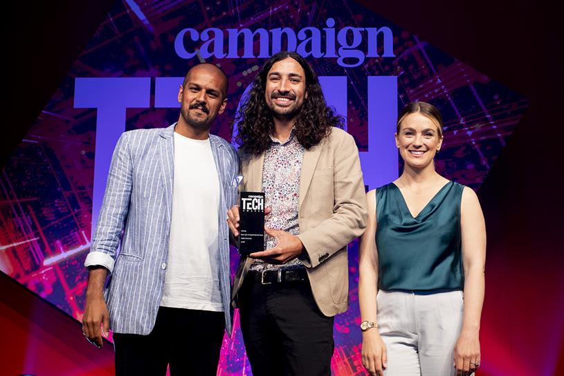 UNIT9 receive one of their four Campaign Tech Awards