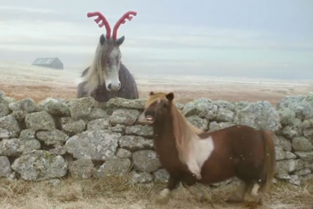 Three: the pony gets festive