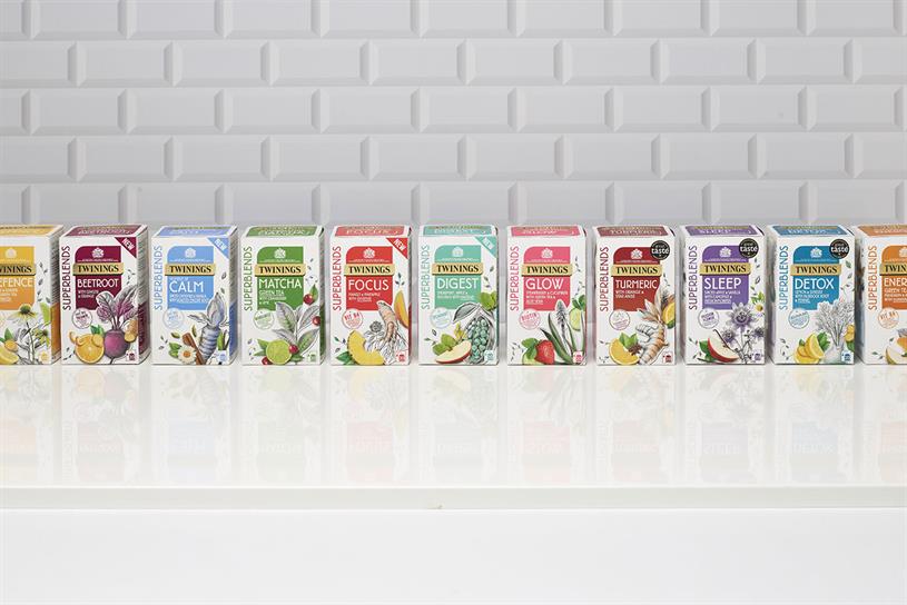 Twinings: has seen growth in the wellbeing category