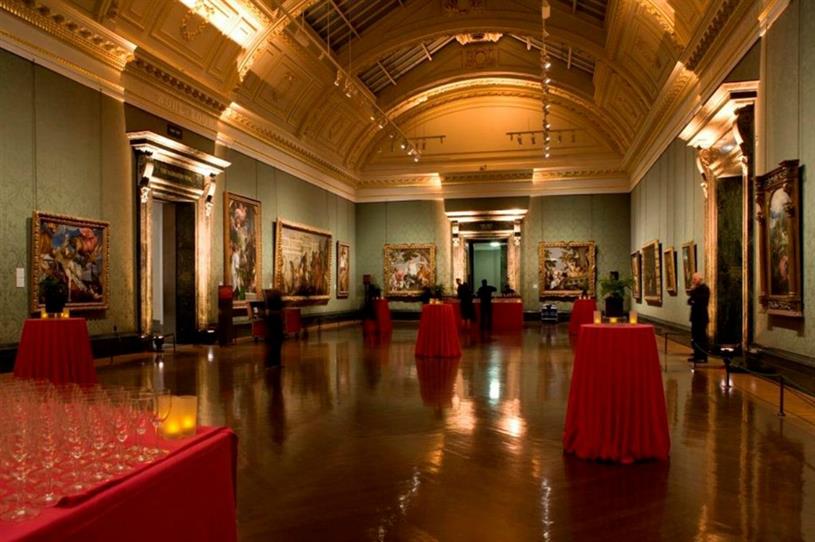 The National Gallery's Wohl room: hosting pop-up screening