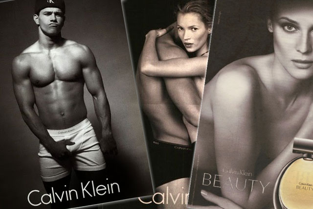 In pictures: From Mark Walberg's crotch to a topless Kate Moss - a history  of Calvin Klein ads