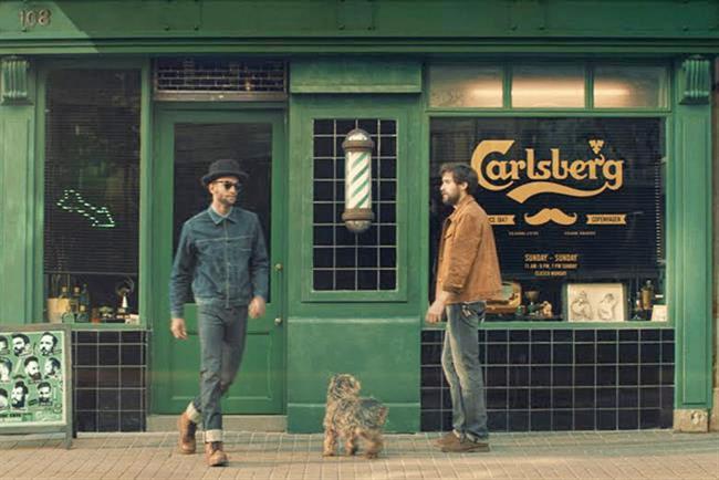 'If Carlsberg did haircuts', created by 72andSunny Amsterdam