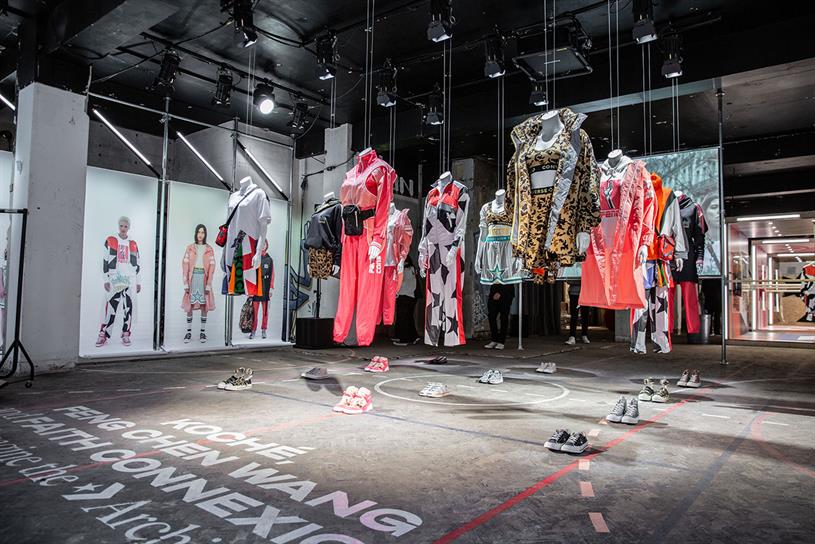 Converse pop up celebrates collaboration campaign