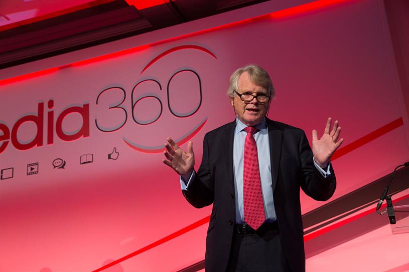 Lord Dodds, author of House of Cards, addresses Media 360