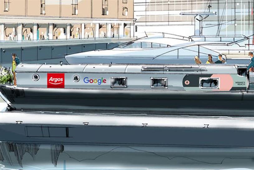 argos and google create boat experience to illustrate how