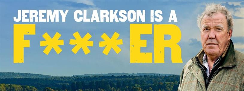 The campaign promotes Jeremy Clarkson’s newest adventure – buying and running a farm