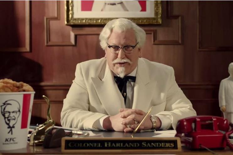 kfc mascot colonel sanders crm launches digital yes phone brand