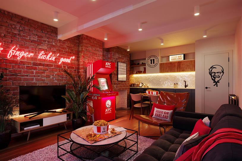 Kfc Opens Fried Chicken Themed Hotel Pop Up House Of Harland Campaign Us