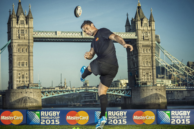 Dan Carter Kicks off MasterCard's Priceless Partnership