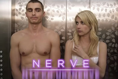 Nerve: movie stars Dave Franco and Emma Roberts
