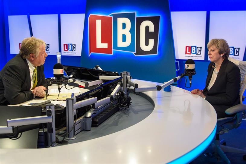 LBC: Nick Ferrari interviews Theresa May
