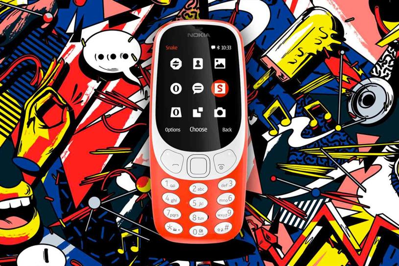 Illustrated Nokia 3310 Snakes Game
