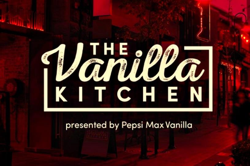Pepsi Max Vanilla created a pop-up dining experience in Sydney