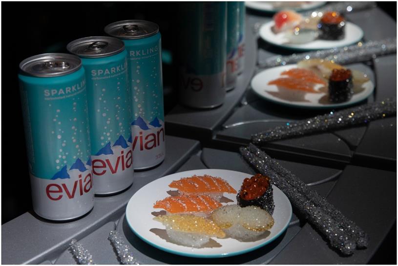 Proud Robinson + Partners Delivers Pop-up Art Installation to Celebrate  Launch of evian Sparkling Water