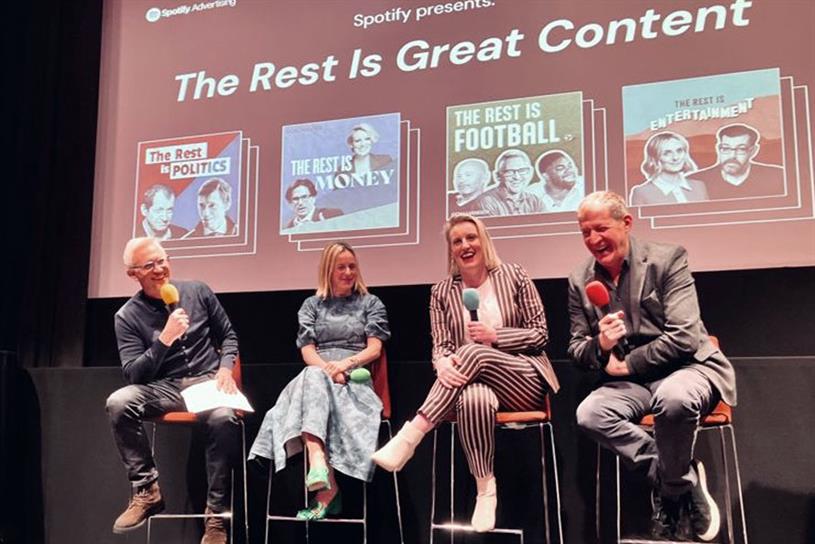 Spotify presents: 'The Rest Is Great Content', with Gary Lineker, Alastair Campbell, Steph McGovern and Marina Hyde - Vimarsana News