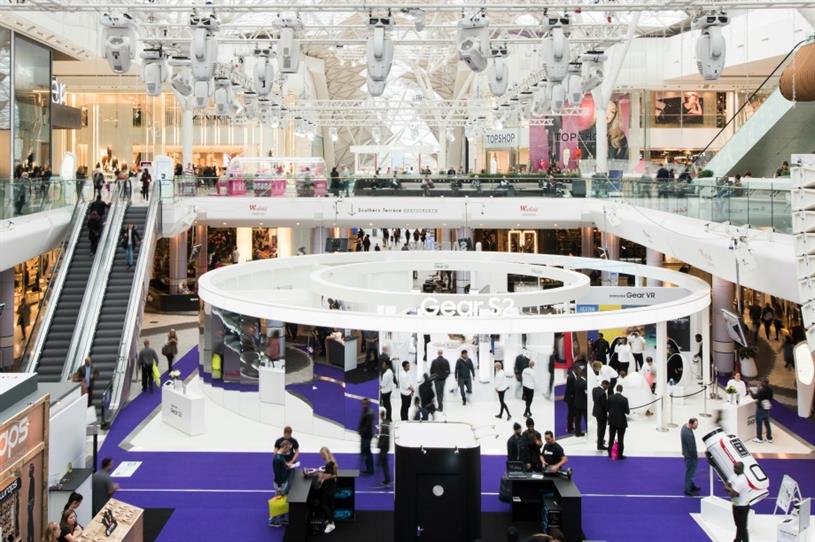 The experience is housed in the Main Atrium of Westfield London (@andreea_raluka)