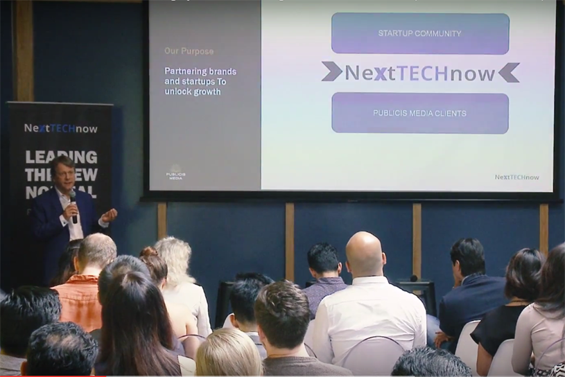 The launch of NextTechNow in Singapore