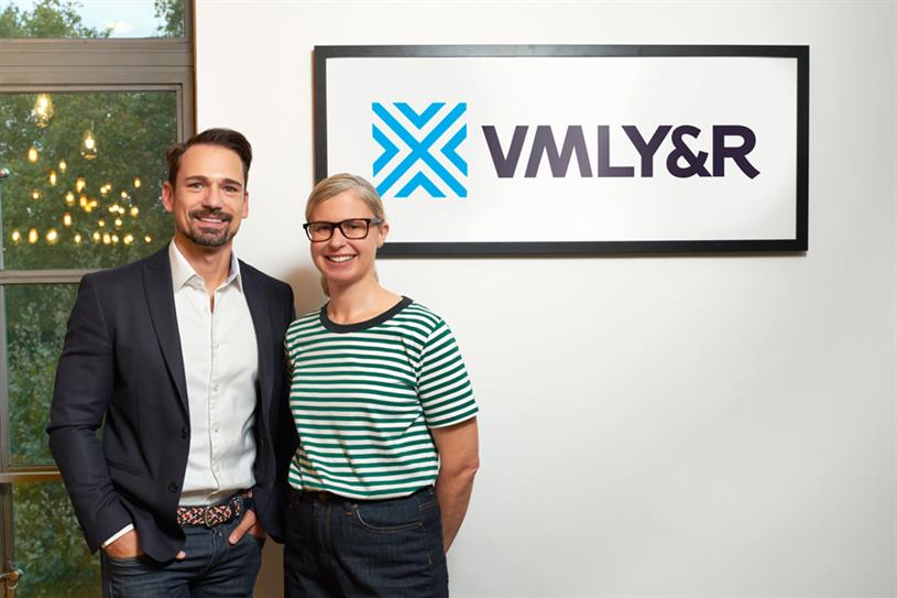 Strategy leaders at VMLY&R: Ortner and Lewis