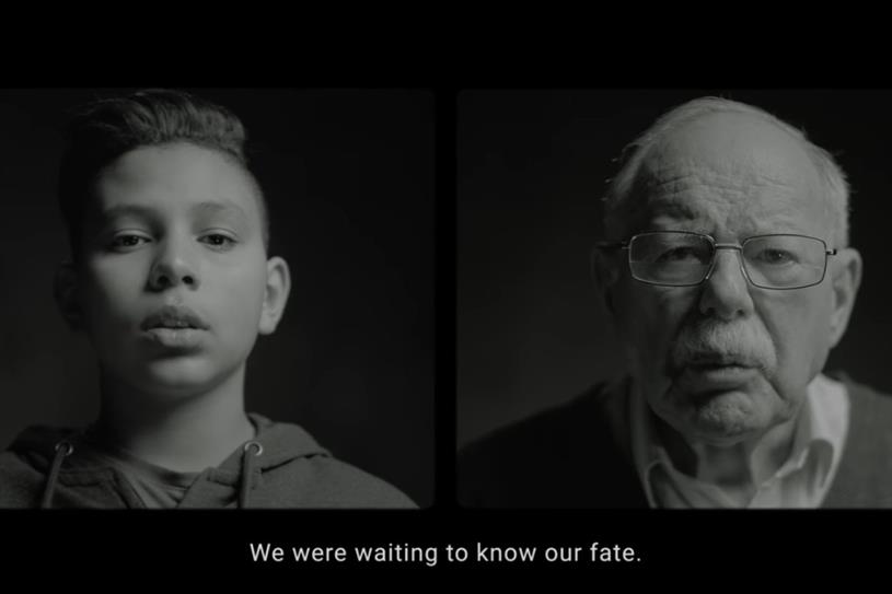 Unicef: last month launched '80 years apart', created by 180 Amsterdam