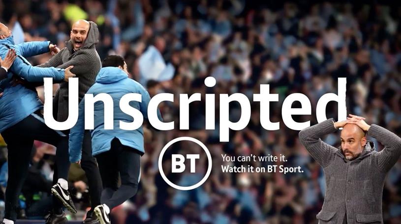 BT Sport: Guardiola's highs and lows of football shown in new campaign