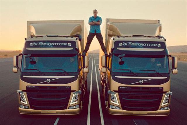 modstand pyramide gas Van Damme spot is least effective Volvo ad | Campaign US