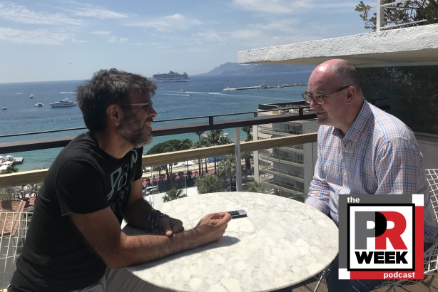 Pereira & O'Dell's PJ Pereira joins the PR Week podcast at Cannes Lions