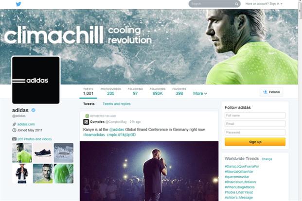 Impulso llorar inalámbrico Adidas, HP, Windows try new-look Twitter profile pages | PR Week