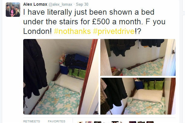 No Hoax 500 A Month For Bed In A Cupboard Under The Stairs