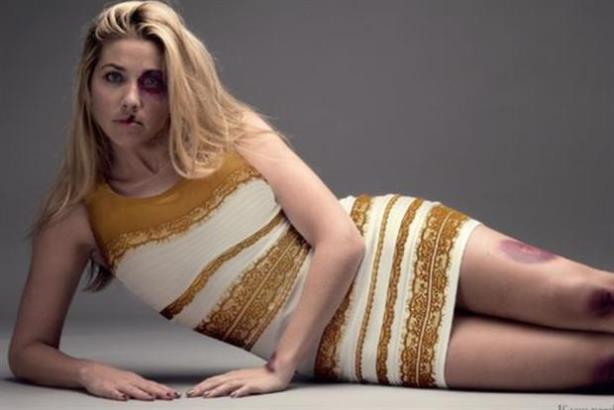 Salvation Army uses #TheDress for domestic violence campaign
