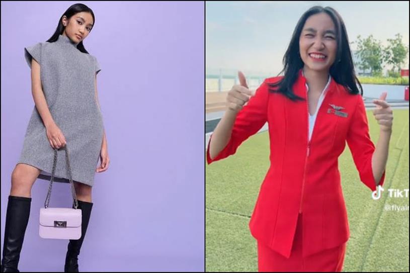 From Charles & Keith to Air Asia: Singapore TikTok user now face of budget  airline (Video)