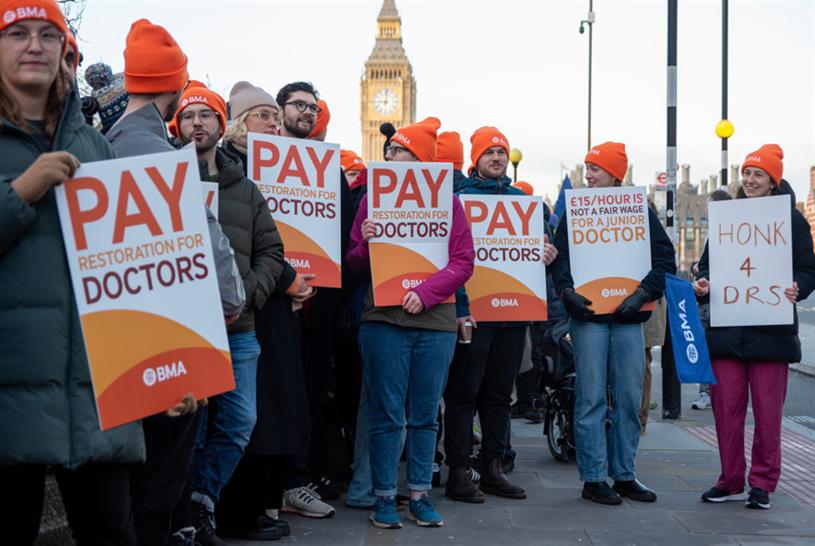 BMA to ballot junior doctors over further extension of strike mandate