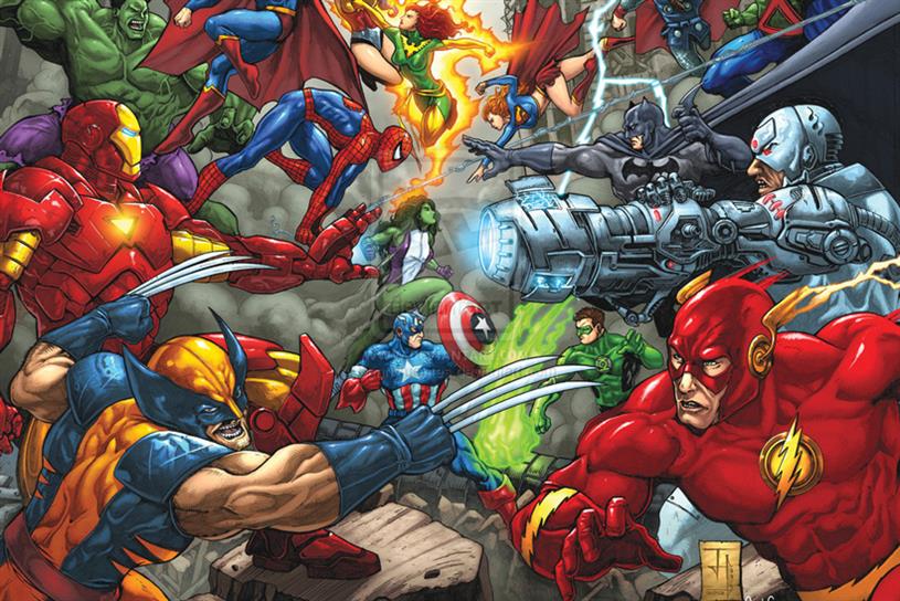Marvel Vs Dc May The Best Names Win Campaign Us