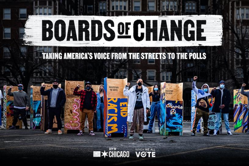 Boards of Change Black Lives Matter ad campaign.