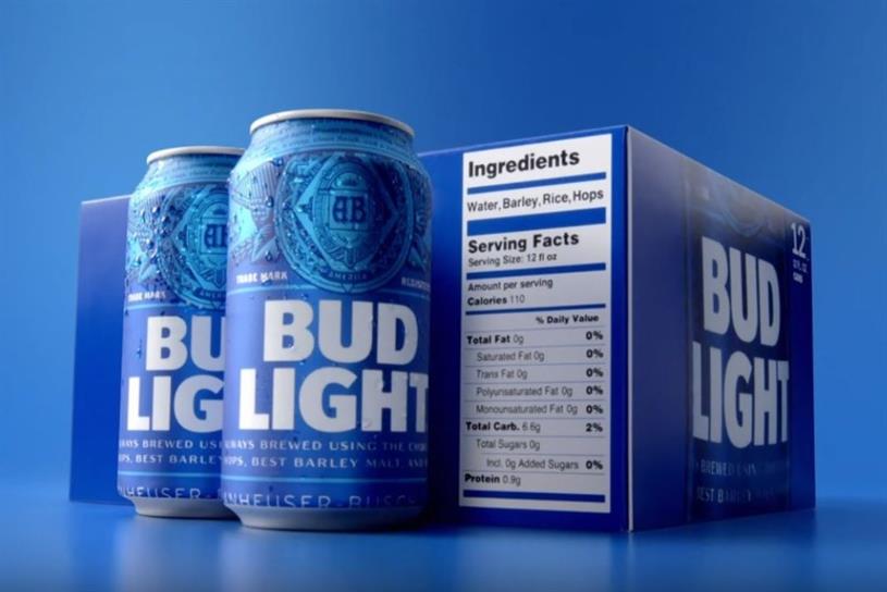 Bud Light To Include Ingredients On Packaging Campaign Us