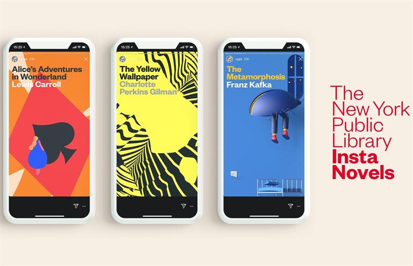 A library in New York is turning classic novels into Insta Stories A library in New York is turning classic novels into Insta Stories