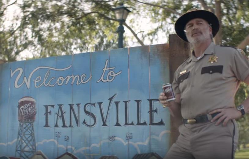 Who Is The Sheriff In The Dr Pepper Commercial