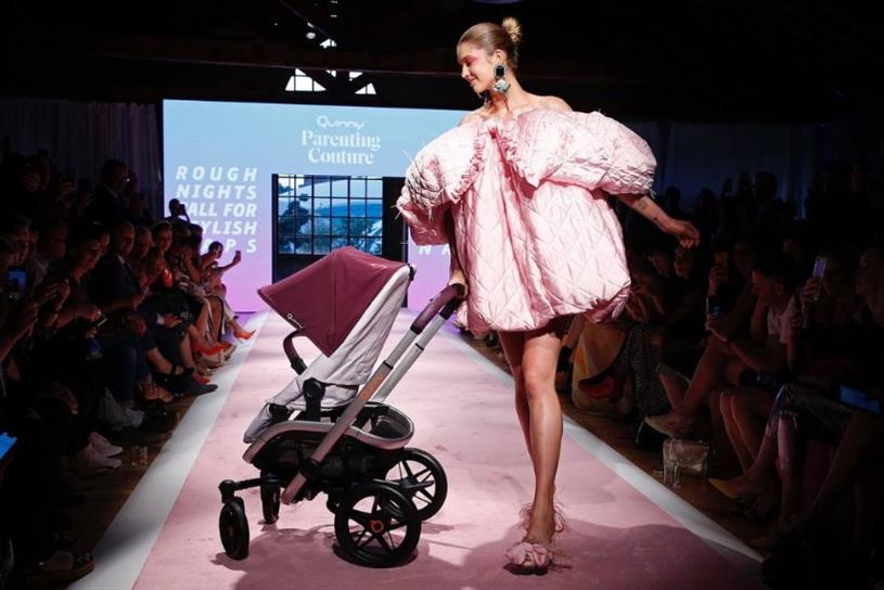 Quinny stroller brand hacks Milan 
